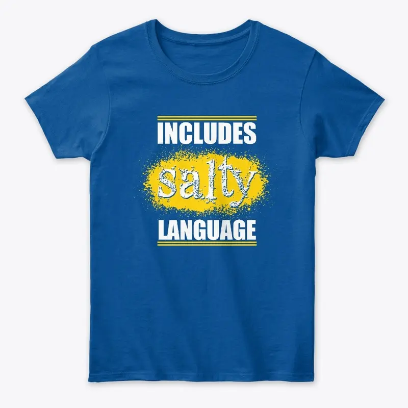 Salty language (square design) WOMEN